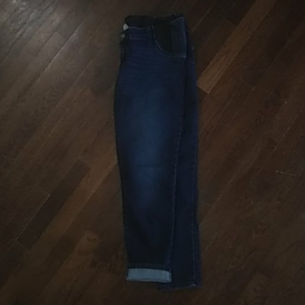 Maternity side panel jeans